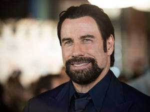 Handsome Portrait Actor John Travolta Wallpaper