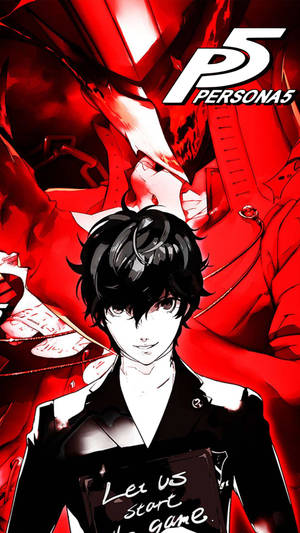 Handsome Ren Persona 5 Phone Wallpaper