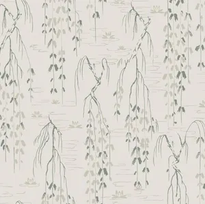 Hanging Leaves And Branches Digital Art Wallpaper