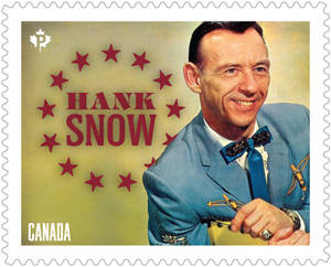 Hank Snow Letter Commemorative Stamp Wallpaper