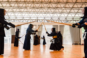 Hanoi Kendo Club Training Session Wallpaper