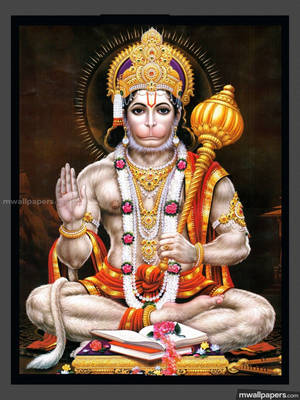 Hanuman Ji Hd Sitting Wallpaper