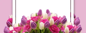 Happy Birthday Flowers Card Wallpaper