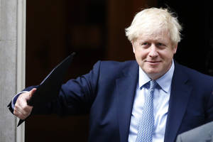 Happy Boris Johnson Wallpaper