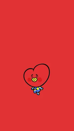 Happy Bt21 Tata Wallpaper