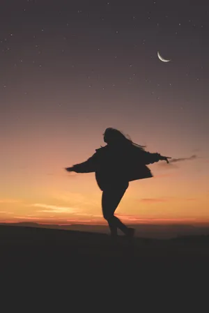 Happy Free Person Wallpaper
