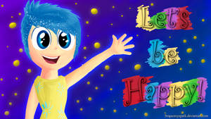 Happy Joy Inside Out Wallpaper