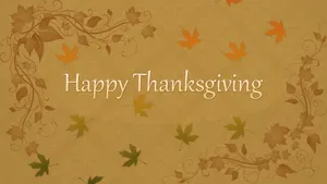 Happy Thanksgiving Day Message Wallpaper