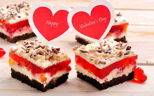 Happy Valentine’s Day Cakes Wallpaper