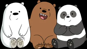 Happy We Bare Bears Wallpaper