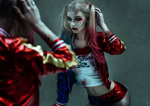 Harley Quinn Shows Her Wild Style In A Suicide Squad Cosplay. Wallpaper