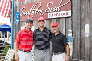 Harris English With Fellow Pro Golfers Wallpaper