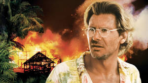 Harrison Ford As Allie Fox In The Mosquito Coast Wallpaper