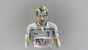 Harry Kane Graphic Drawing Wallpaper