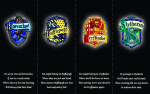 Harry Potter Houses Description Wallpaper