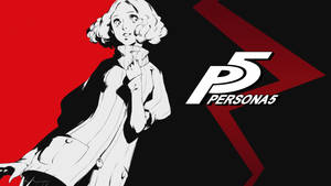 Haru Okumura, The Cool And Confident Leader Of The Phantom Thieves Wallpaper