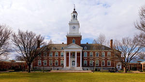 Harvard University Gilman Hall Wallpaper