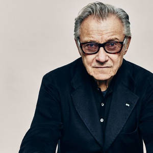 Harvey Keitel Stylish Black Suit Wallpaper