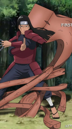 Hashirama Phone Wood Element Wallpaper