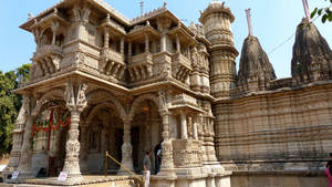 Hathisingh Jain Temple Ahmedabad Wallpaper