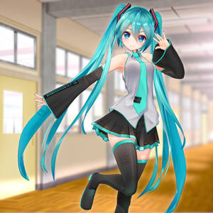 Hatsune Miku, The Virtual Idol Wallpaper