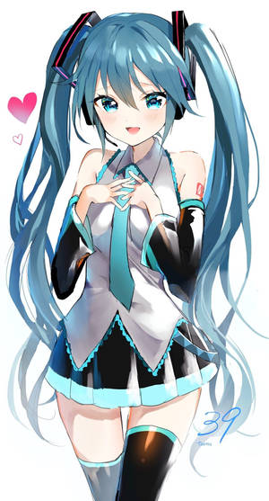 Hatsune Miku, The Virtual Pop Star Wallpaper