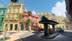 Havana Colorful Buildings Wallpaper