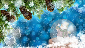 Have A Merry And Peaceful Christmas Wallpaper