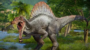 Have You Seen Spinosaurus, The Dinosaur With An Appearance Of A Giant Crocodile? Wallpaper
