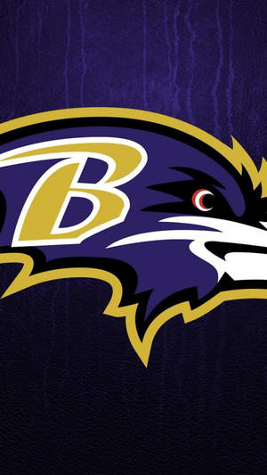 Having A Baltimore Ravens Iphone Lets You Experience The Nfl Like The Players Do. Wallpaper