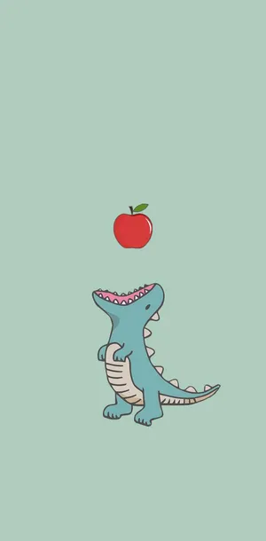 Having A Dinosaur Moment Wallpaper