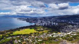 Hawaii Waikiki Cityscape Wallpaper
