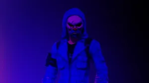 Hazy Purple And Blue Criminal Bundle Wallpaper