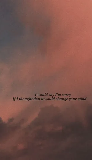 Hazy Sky Aesthetic Tumblr Quotes Wallpaper