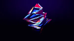Hd Abstract Colorful Prisms Wallpaper