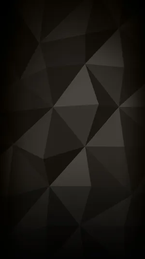 Hd Abstract Geometric Black Phone Wallpaper