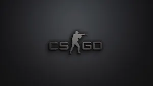 Hd Dark Aesthetic Csgo Logo Wallpaper
