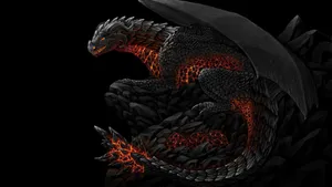Hd Dragon Glowing Wallpaper