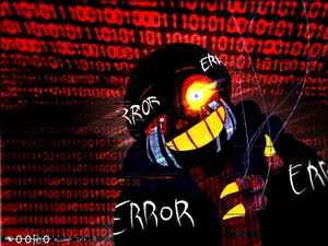 Hd Error Sans Art Wallpaper