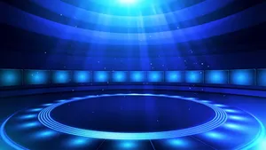 Hd Fantastic Party Stage Wallpaper