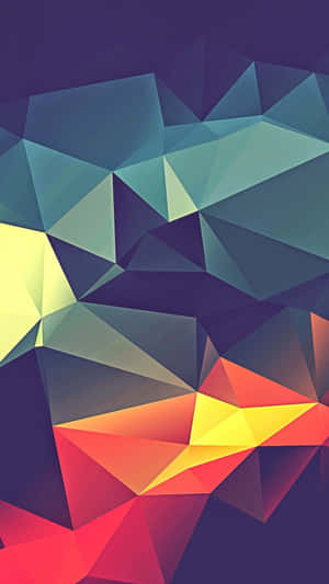 Hd Geometric Abstract Phone Wallpaper