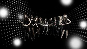 Hd Girls' Generation Black Aesthetic Wallpaper