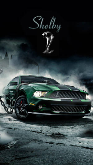 Hd Green Shelby Car Wallpaper