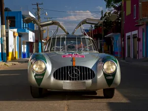 Hd Mercedes Carrera Panamericana 1952 Wallpaper