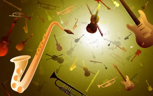 Hd Music Instruments Wallpaper