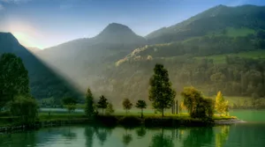 Hd Nature Landscape And Sunlight Wallpaper