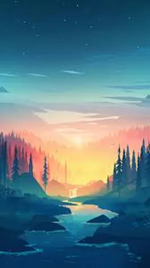 Hd Nature Phone Digital Art Wallpaper