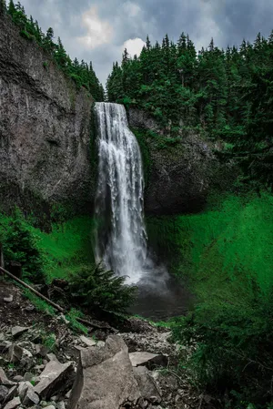 Hd Nature Phone Waterfalls Wallpaper