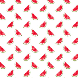 Hd Pattern Half Watermelon Slices Wallpaper