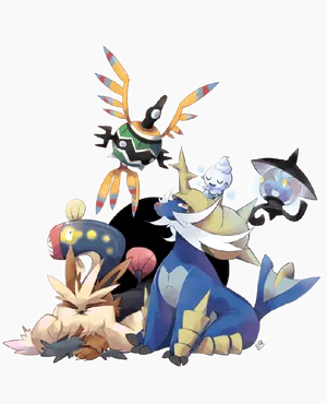 Hd Samurott Pokémon Fan Art Wallpaper